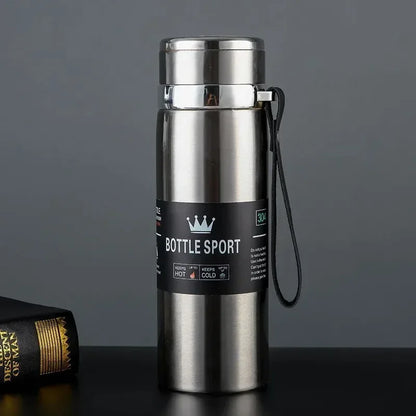 1L Thermal Water Bottle Keep Cold and Hot Water Bottle Thermos for Coffee Tea Water Vacuum Flasks Stainless Steel Thermos Bottle